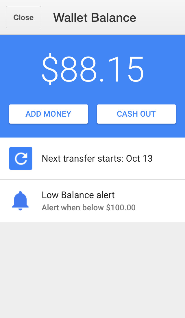 Google Wallet App Gets Updated With Low Balance Alerts, Other Improvements