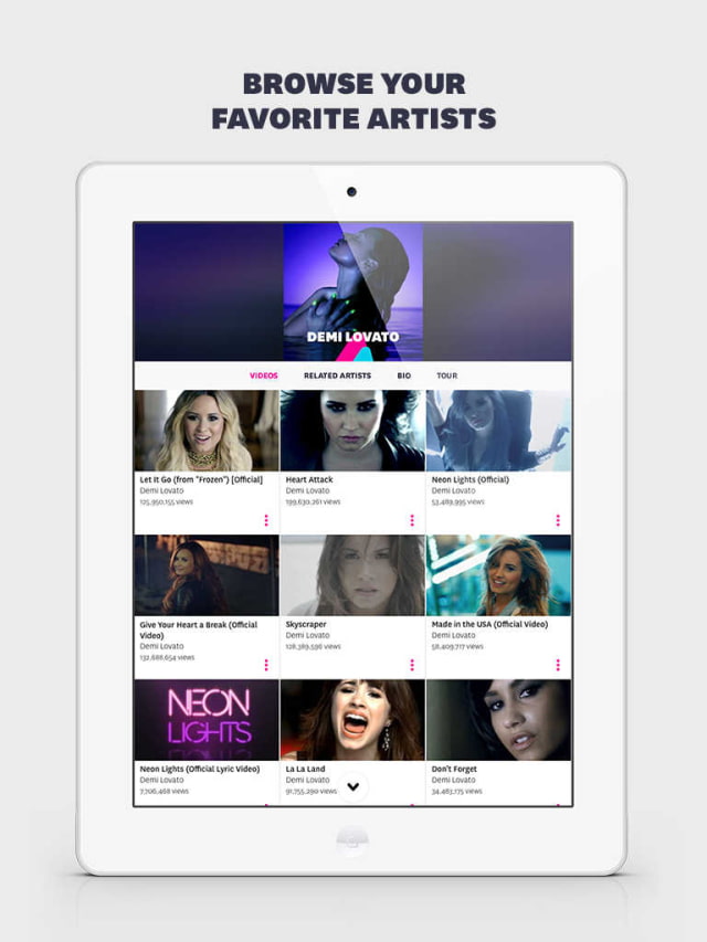 Vevo App Gets Updated With Google Login, Recently Watched List, Search Improvements, More