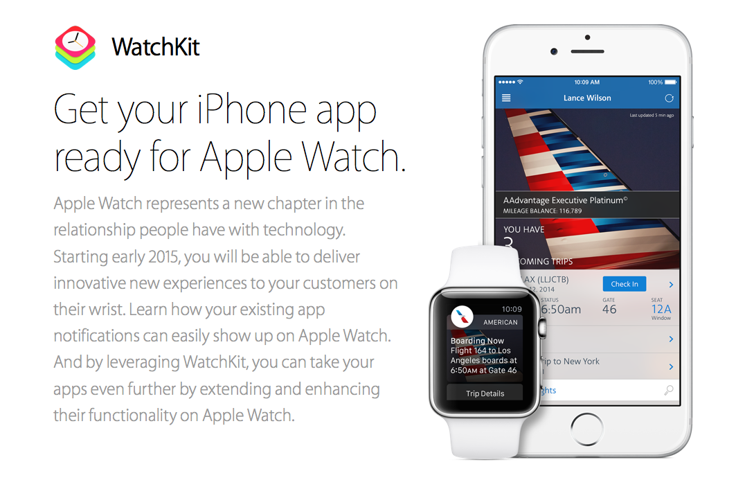 Apple Announces Release of WatchKit Software Tools for Developers