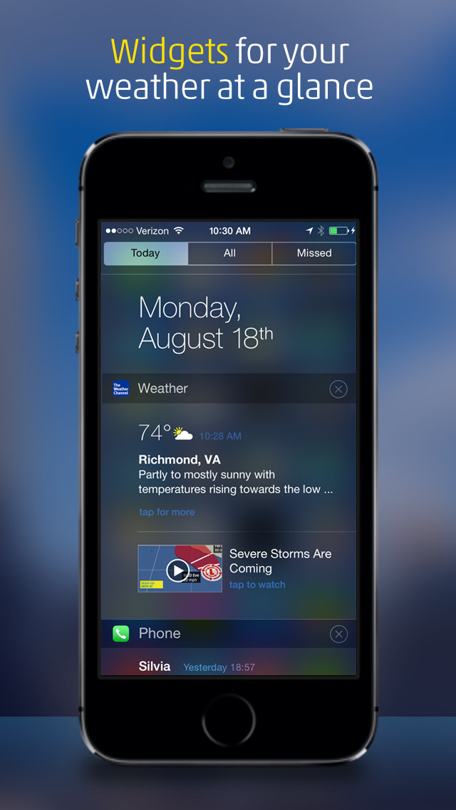 The Weather Channel App Updated With Easier Sharing, Ski Module, Hybrid Units, More
