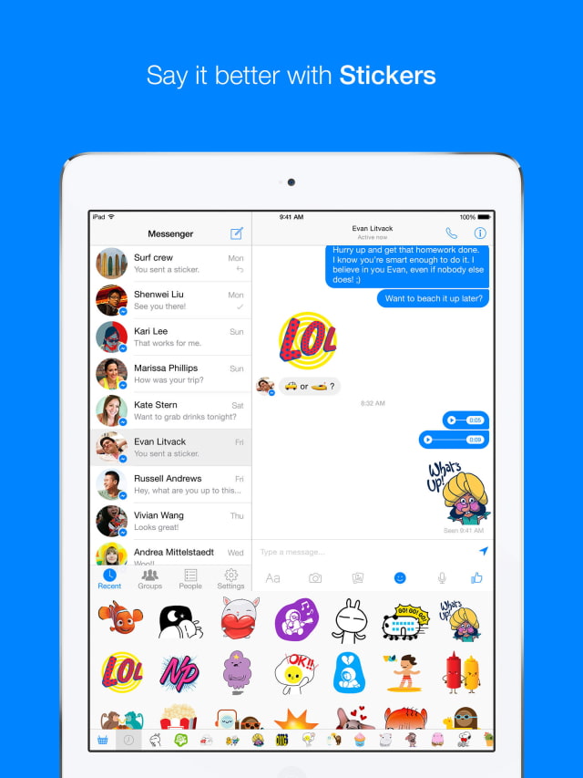 Facebook Messenger App Now Lets You Adjust Focus and Lighting of Photos You Take