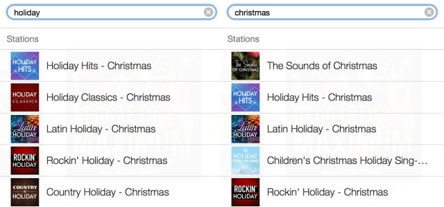 Apple Adds 10 Holiday-Themed Music Stations to iTunes Radio
