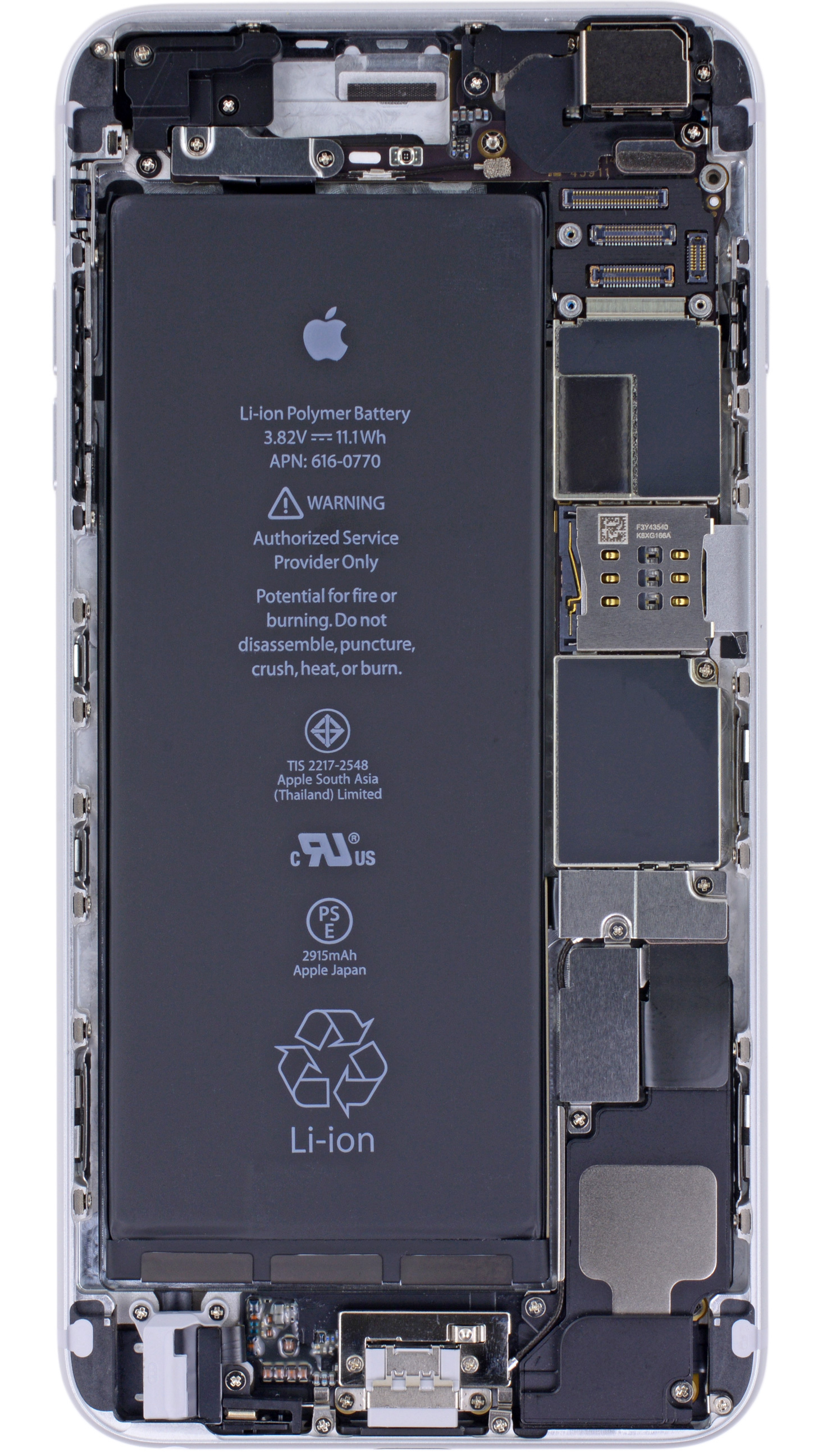 X-Ray Vision Internals Wallpaper for the iPhone 6, iPhone 6 Plus, iPad Air [Download]