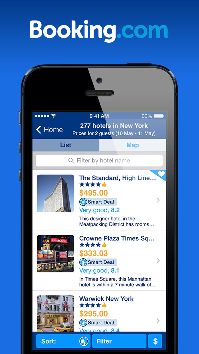 Booking.com App Gets Optimized for iPhone 6, iPhone 6 Plus