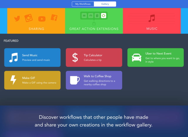 Workflow Lets You Automate Over 100 Actions in iOS