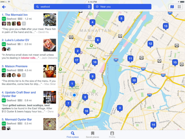 New Foursquare App is Now Available for iPad