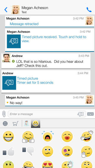 BBM App for iPhone Gets Improved iOS 8 and iPhone 6 Support, Stickers in Group Chats, More