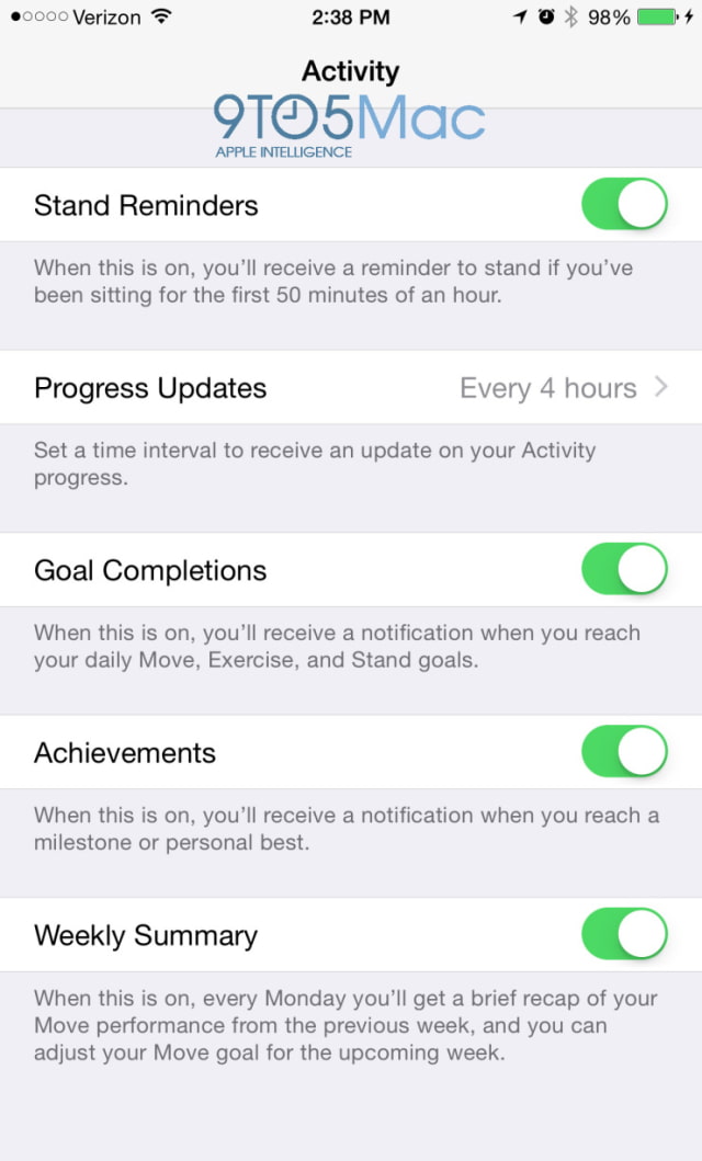 Leaked Screenshots Reveal Apple Watch &#039;Companion&#039; App [Images]
