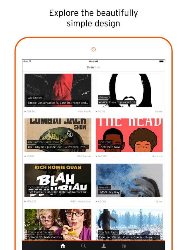 SoundCloud Releases Redesigned iPad App