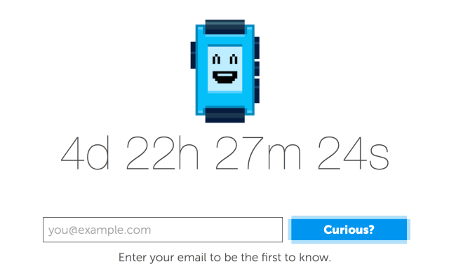 Pebble Adds Mysterious Countdown Timer to Its Homepage