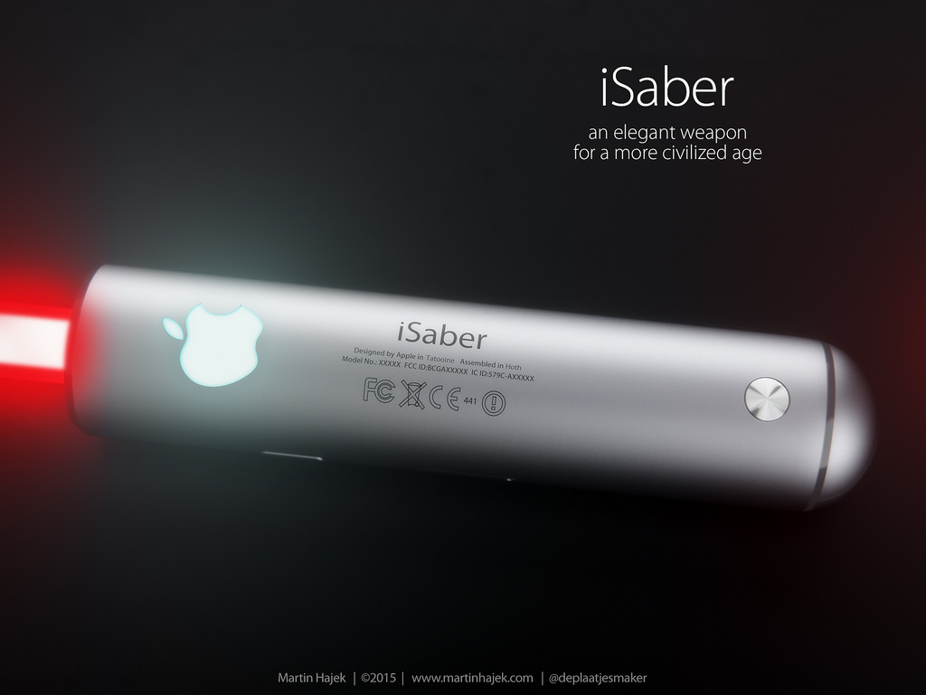 iSaber: An Elegant Weapon Designed By Apple [Concept]