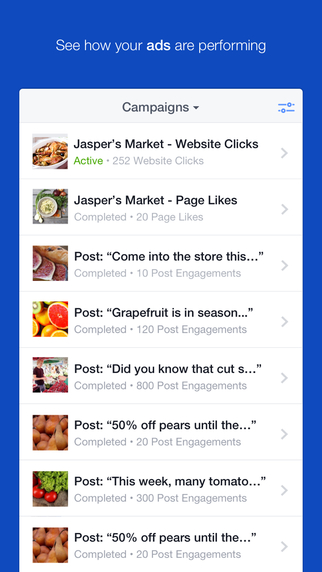 Facebook Releases New &#039;Facebook Ads Manager&#039; App for iPhone