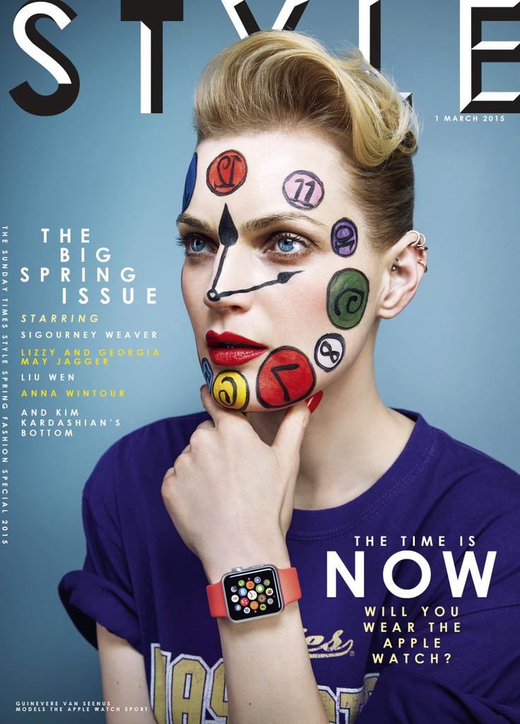 Apple Watch Featured on Cover of U.K. Style Magazine