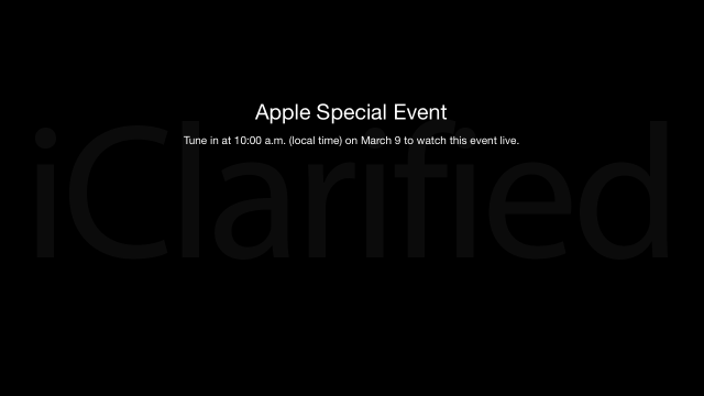 Apple TV Updated With &#039;Apple Events&#039; Channel to Live Stream Today&#039;s Media Event