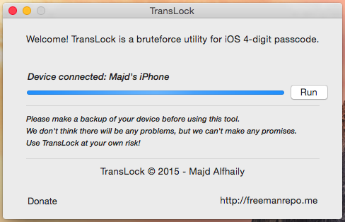 TransLock Utility Can Brute-Force Crack the Passcode of Jailbroken iPhones [Video]