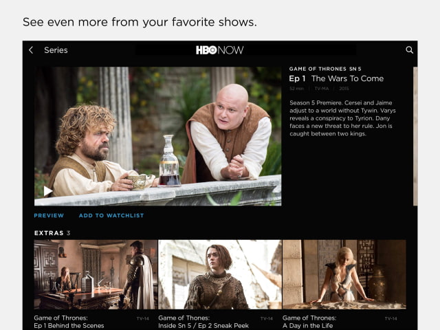 HBO NOW Launches on iOS With 30 Day Free Trial