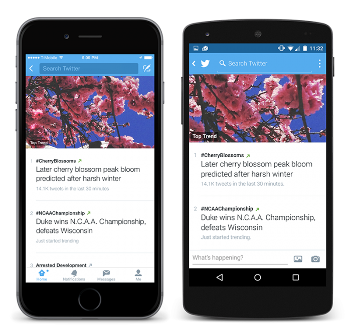 Twitter Updates Trends Experience on Mobile, Retires #Discover and Activity Screens