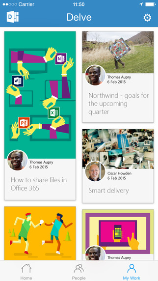 Microsoft Releases New &#039;Office Delve&#039; App for iPhone