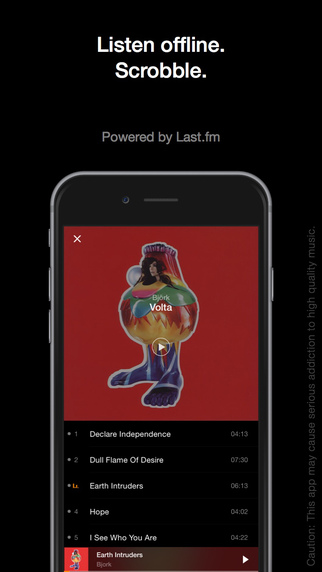 VOX Music Player Released for iPhone