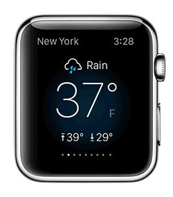 Yahoo Weather App Released for the Apple Watch