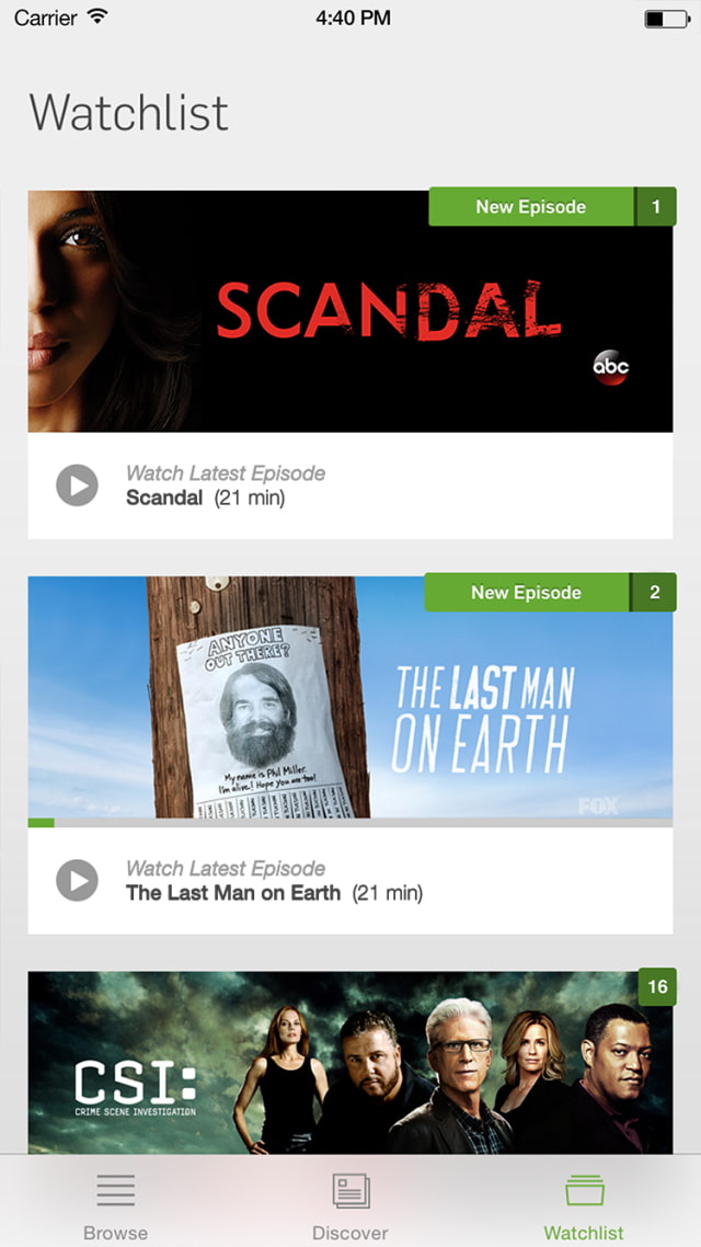 Hulu Plus App Updated With New Navigation, Handoff Support