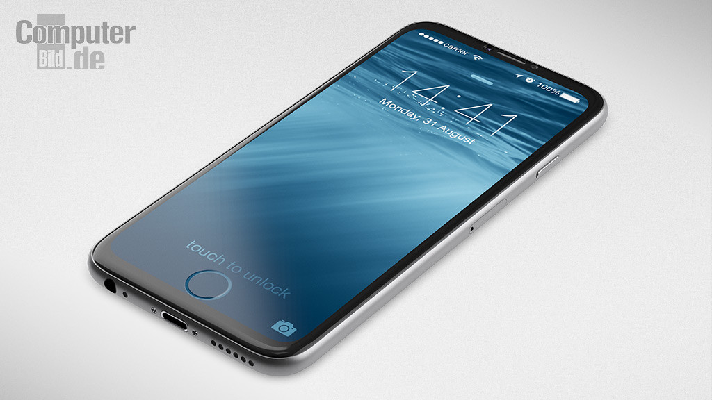 iPhone 7 Concept Features a Home Button That is Integrated Into the Screen [Images]