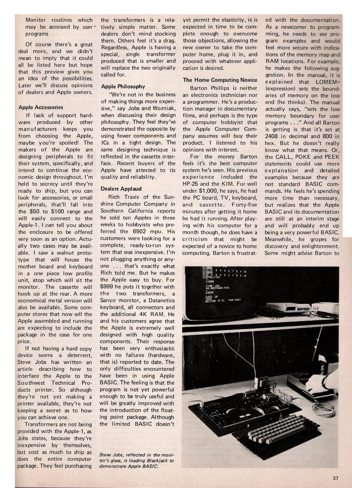 This is the First News Article Ever Written About Apple [Images]