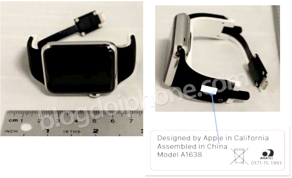 Apple Watch Display Units Feature Custom Band With Integrated Lightning Cable [Photos]