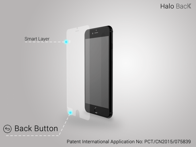 Halo Back Screen Protector Adds a Back Button to Your iPhone [Video]