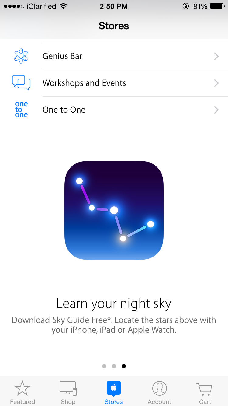 Star Gazing App Sky Guide Available For Free Through Apple Store App