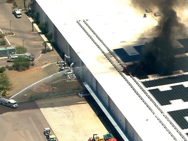 Fire Breaks Out at Apple Facility in Mesa, Arizona
