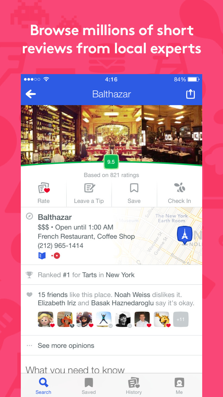 Foursquare for iOS Gets Improved Recommendations, Updated History Tab