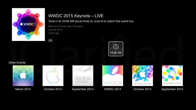 Apple to Live Stream WWDC 2015 Keynote on Monday, June 8