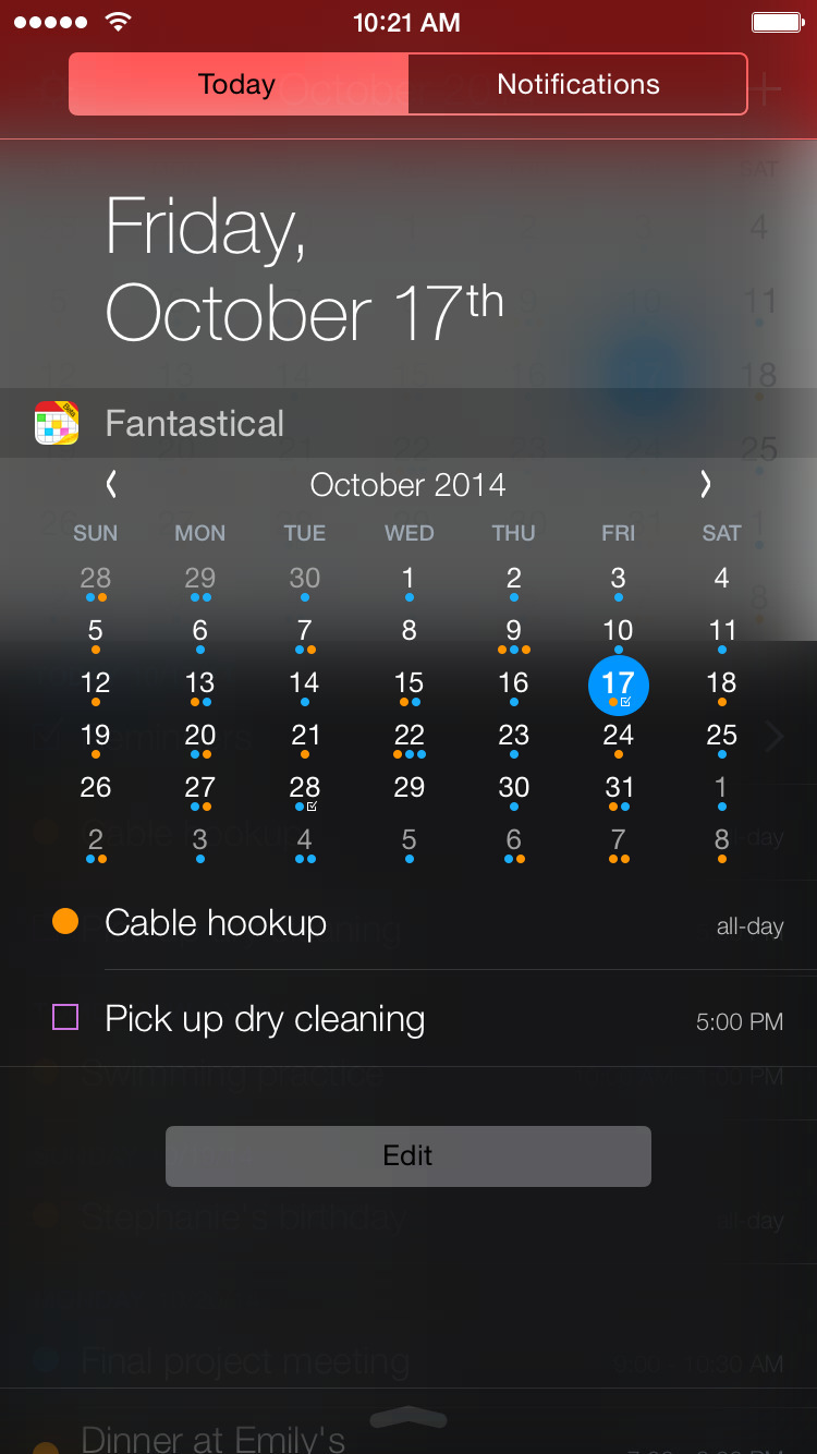 Fantastical 2 Calendar and Reminders App Updated with Apple Watch Support