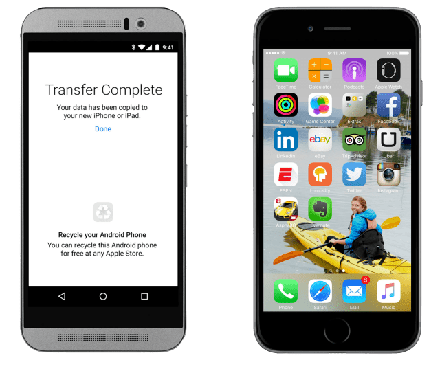 Apple Announces &#039;Move to iOS&#039; Android Application That Will Migrate Your Files to an iPhone