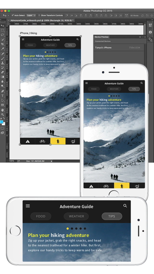 Adobe Preview CC App Lets You Live Preview Photoshop Designs on iPhone, iPad [Video]