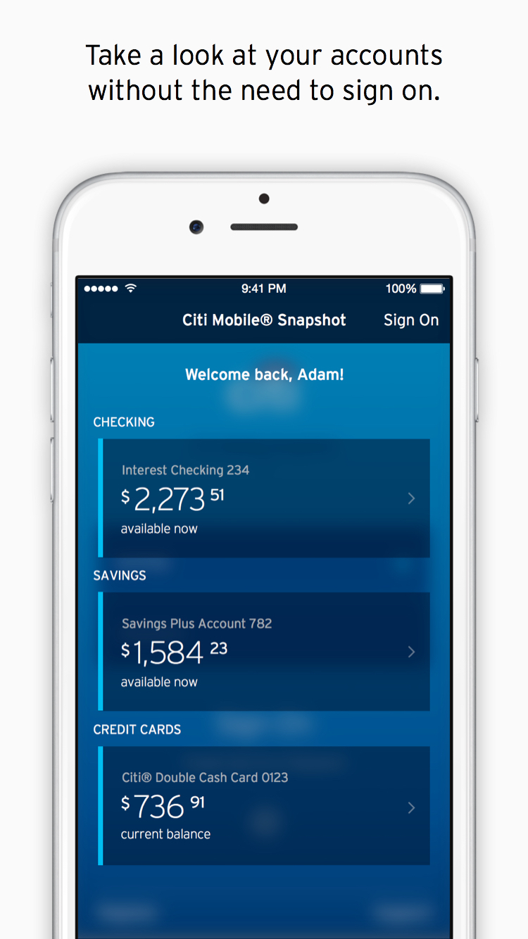 Citi Launches Brand New App for iPhone With Apple Watch and Touch ID Support