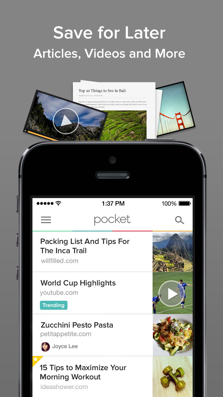 Pocket App Can Now Read Your Saved Articles Out Loud