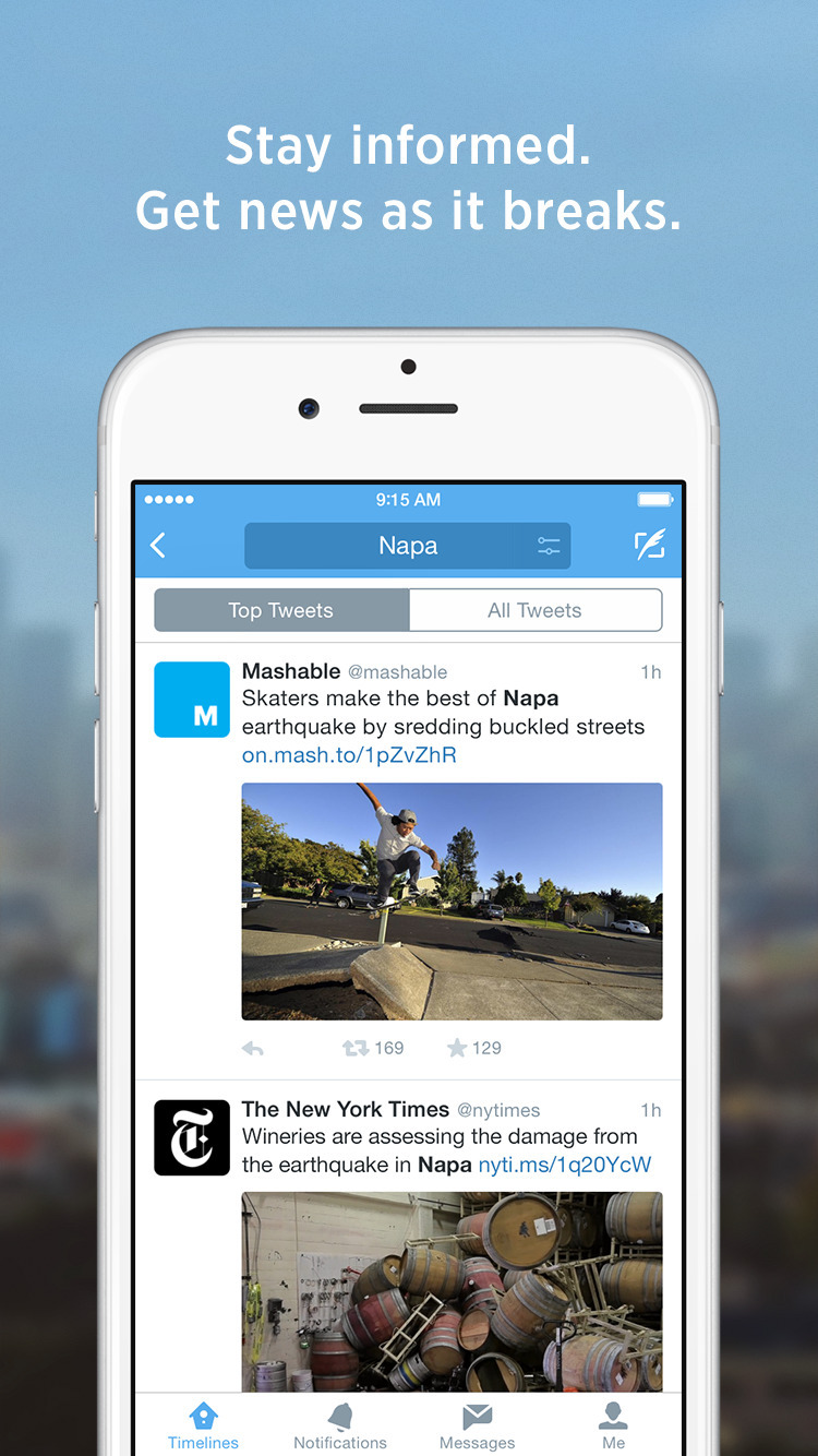 Twitter for iOS Gets Interactive Notifications, Access to Saved Drafts From Compose