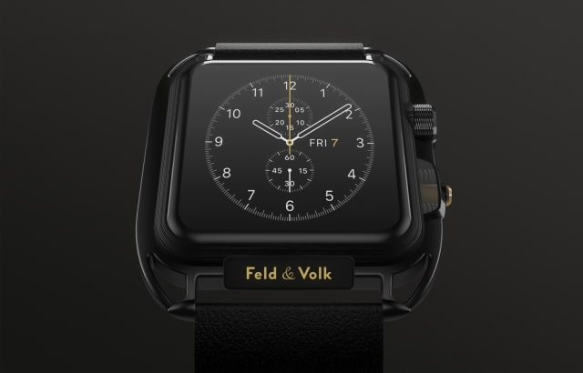 Feld &amp; Volk Carbon-Fiber Apple Watch Concept [Images]