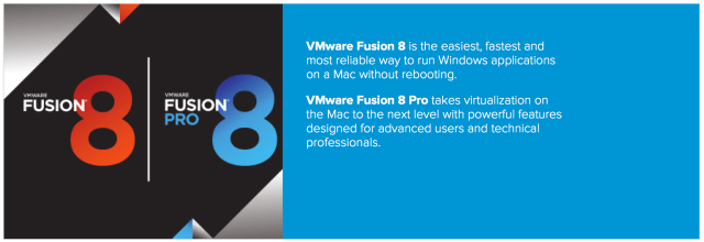 VMware Launches VMware Fusion 8 and Fusion 8 Pro With Support for Windows 10