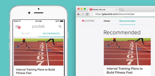 Pocket App Gets Updated With Recommendations