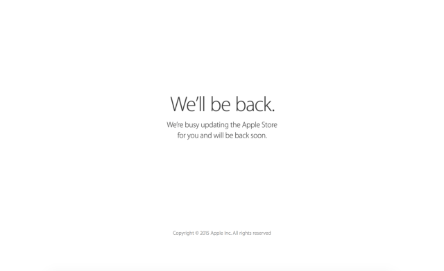 The Apple Store is Down Ahead of Today&#039;s Big Event