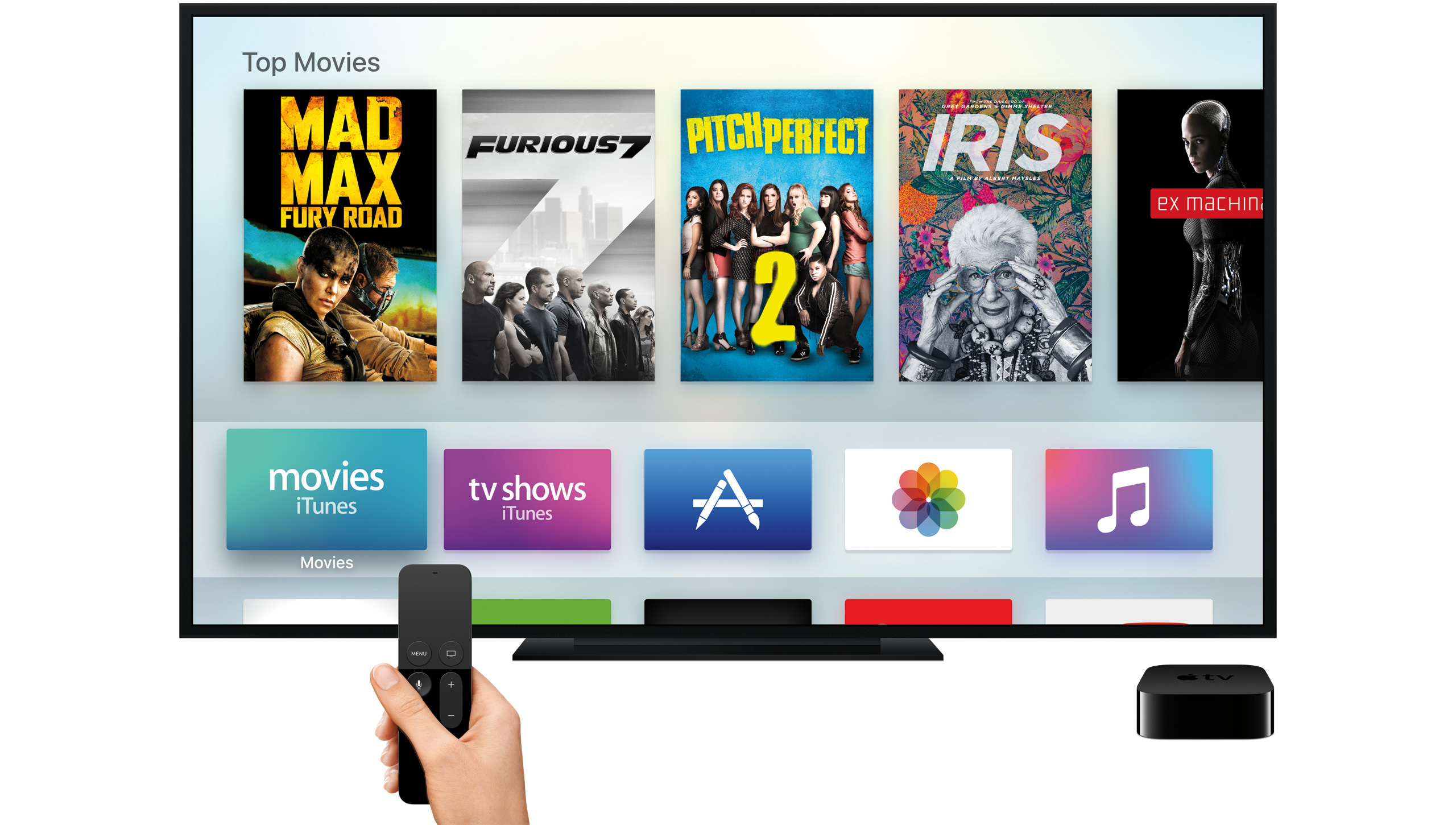 Apple TV incluiría App Store y Siri