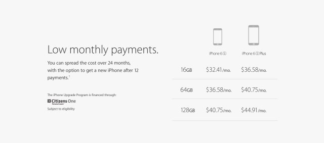 Apple Announces an &#039;iPhone Upgrade Program&#039; Starting at $32/month