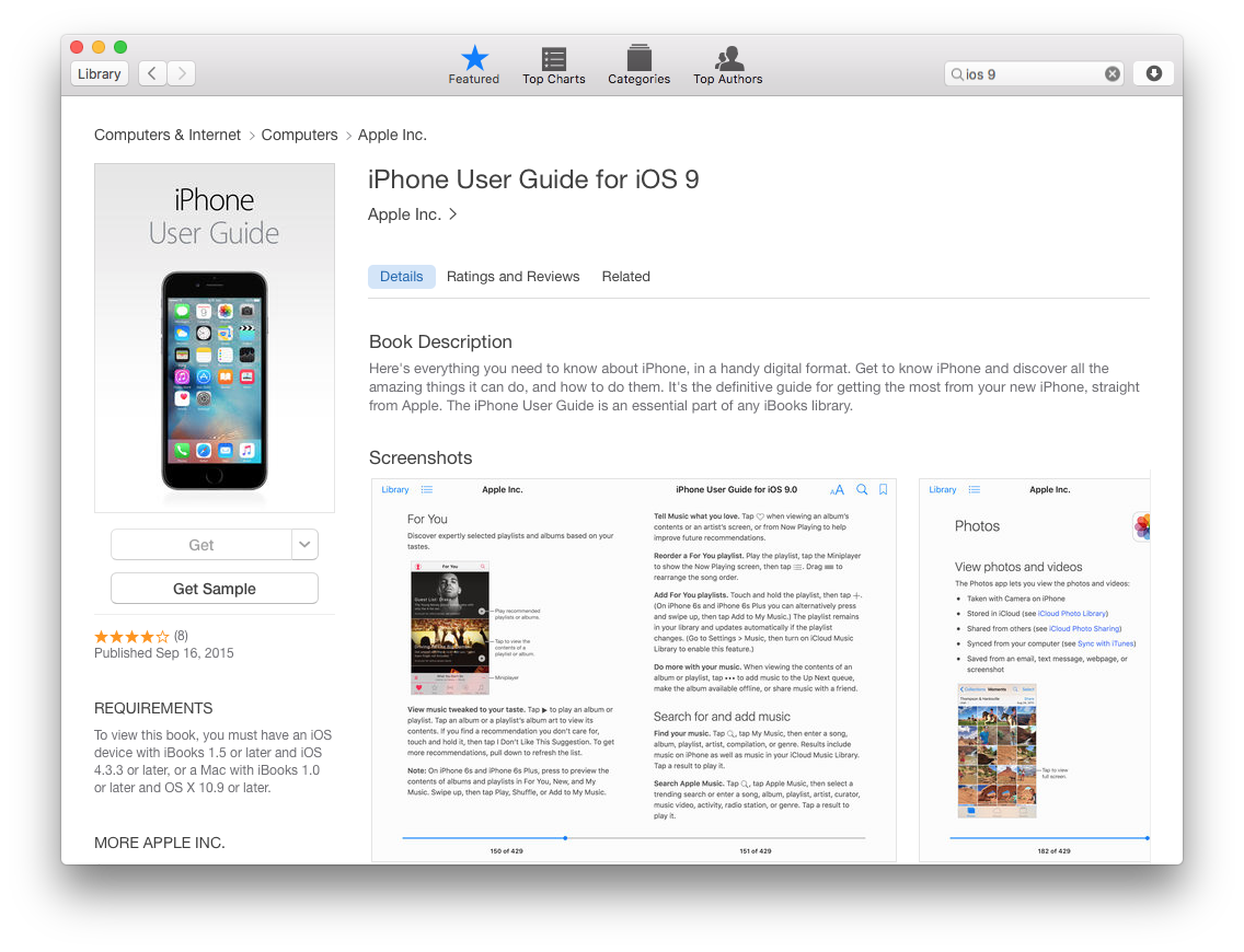 iPhone User Guide for iOS 9 [Download]