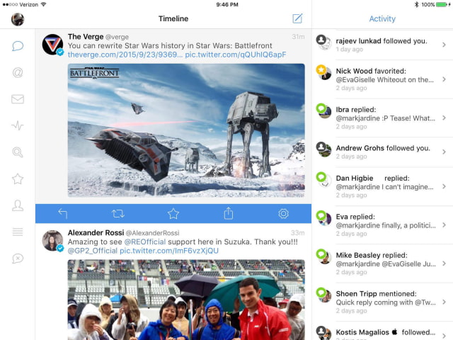 Tweetbot App Gets 3D Touch Support With Quick Actions, Peek, and Pop