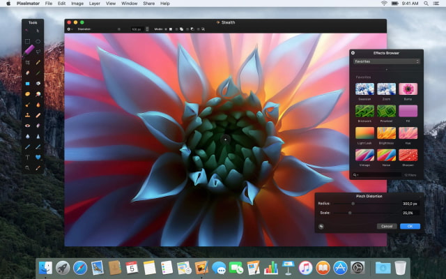 Pixelmator for Mac Gets OS X El Capitan Support, Split View, New Photos Extension, More