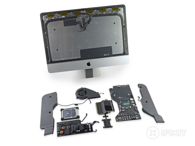 iFixit Posts Teardown of the New 4K 21.5-inch iMac [Photos]