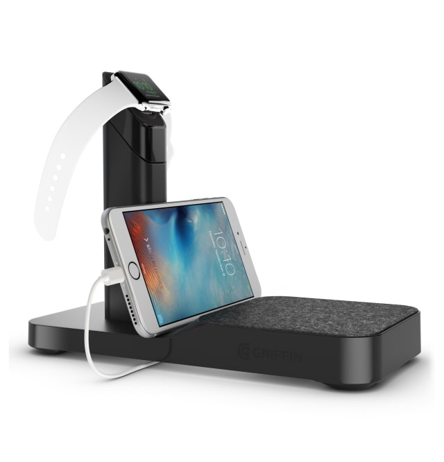 Griffin Announces WatchStand Powered Charging Station for Apple Watch and iPhone